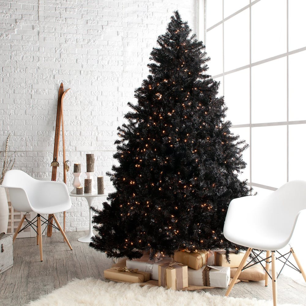 These Stunning Black Christmas Trees Will Convince You To Go Dark This