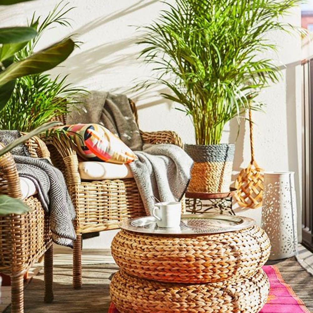 Ikea Banana Fiber Stool Decoration Examples