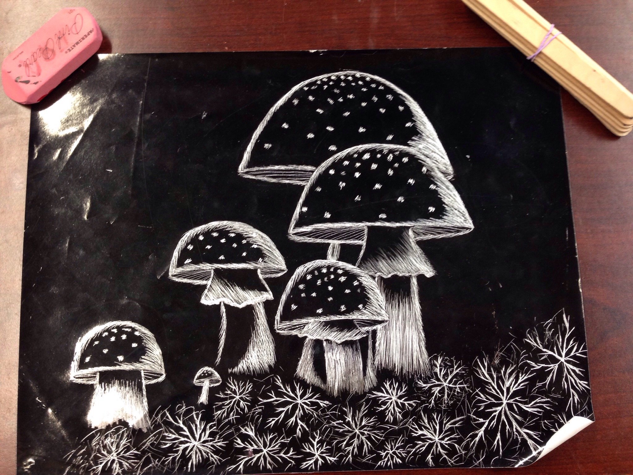 Simple Scratch Art Ideas