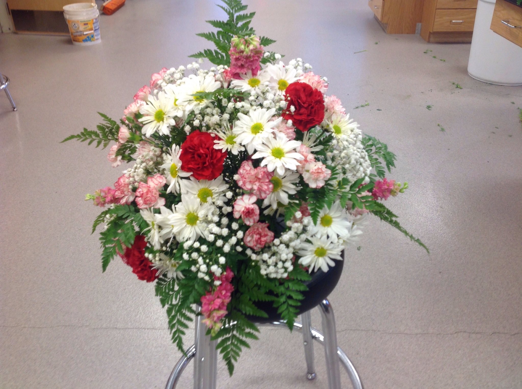 Asymmetrical Triangle Arrangement