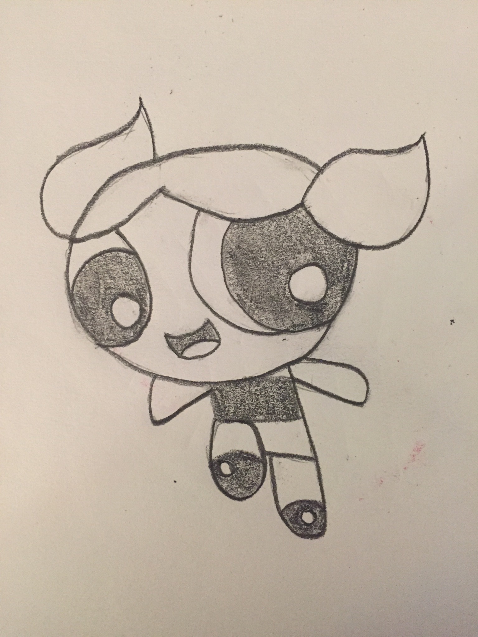 How To Draw Bubbles From The Powerpuff Girls Step By Forcesurgery24