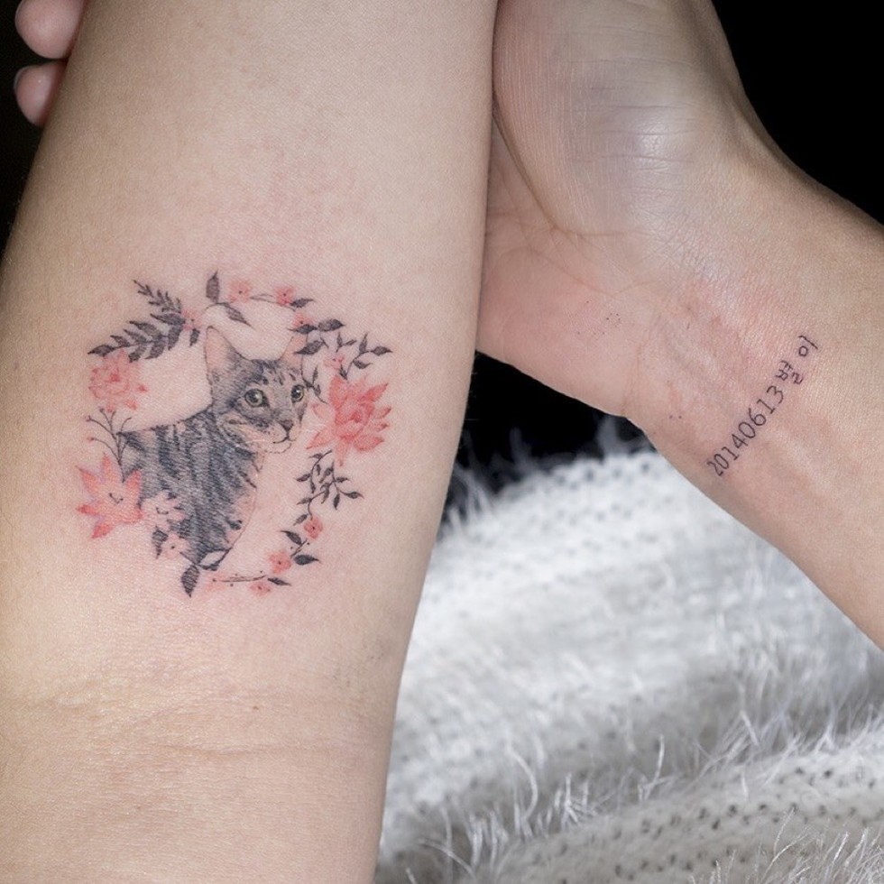 Underground Tattoo Artists Show Their Love for Cats Through Tats Love
