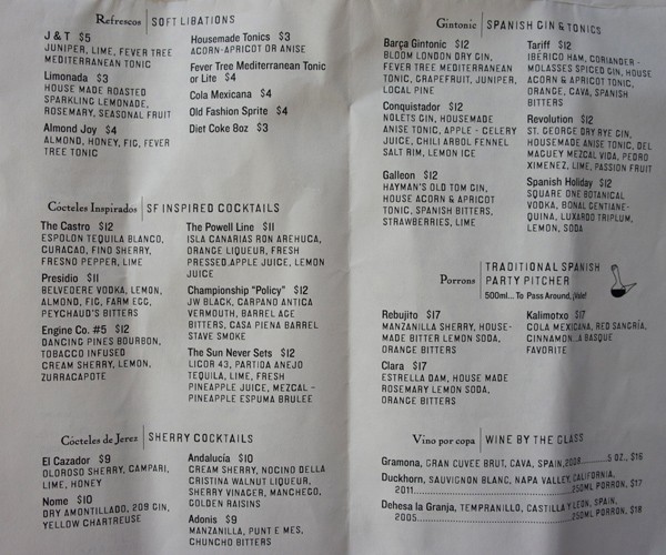 New Drinks Alert Check Out the Cocktail Menu at Coqueta 7x7 Bay Area