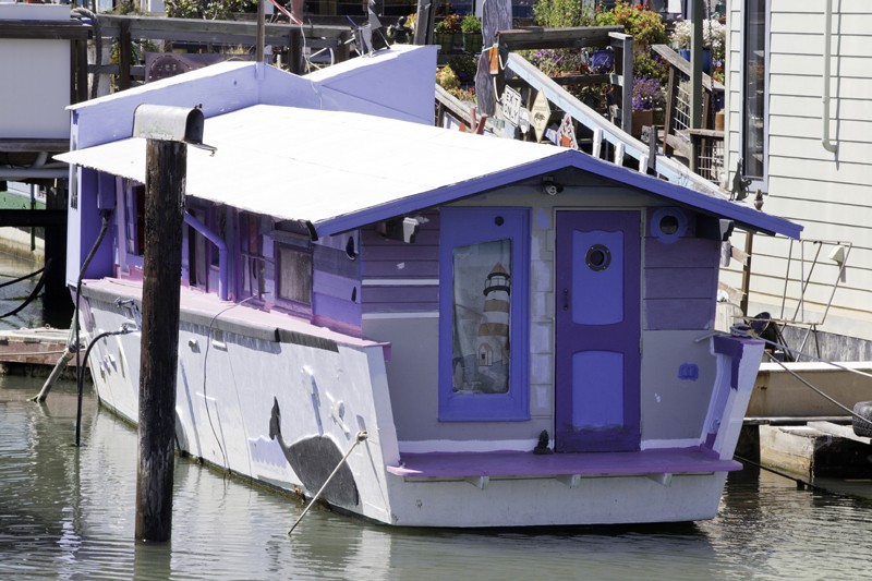 All Aboard Sausalito's Quirkiest Houseboats 7x7 Bay Area