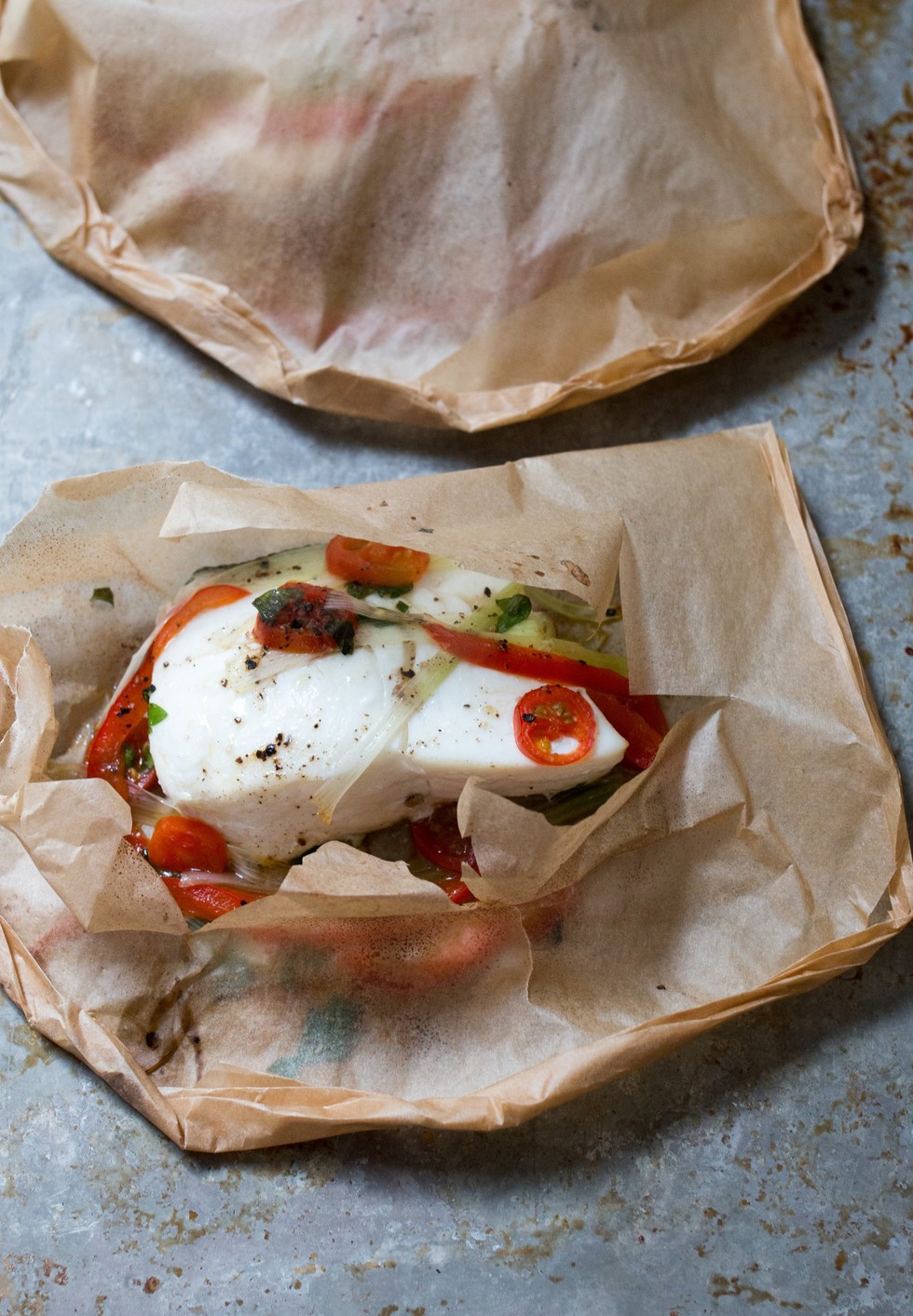 Cooking Halibut In Parchment Paper It Still Tastes Great Without It