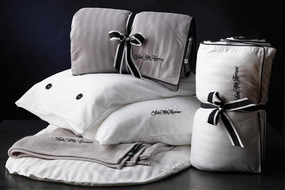 United Partners with Saks Fifth Avenue