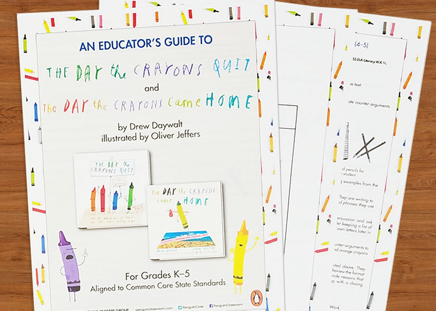 An Educator’s Guide to The Day the Crayons Quit and The Day the Crayons