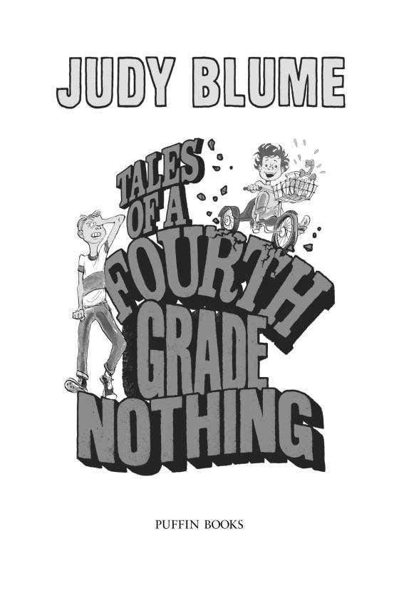 Tales of a Fourth Grade Nothing by Judy Blume 9780142408810 Brightly