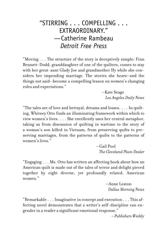 How to Make an American Quilt by Whitney Otto 9780345388964 Brightly