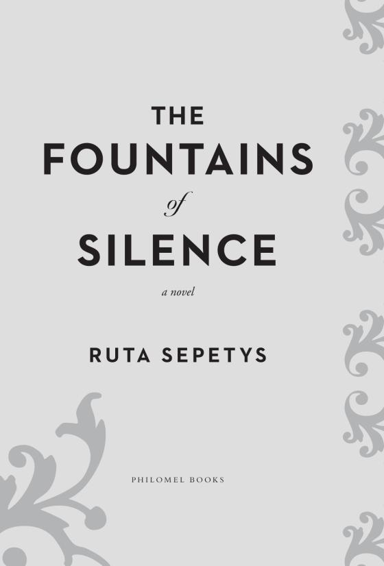 The Fountains of Silence by Ruta Sepetys 9780399160318 Brightly Shop