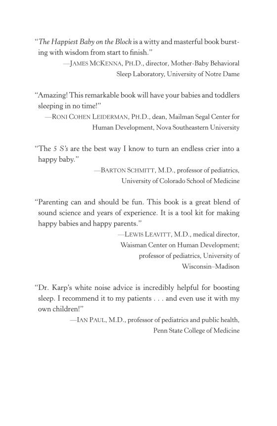 The Happiest Baby on the Block; Fully Revised and Updated Second