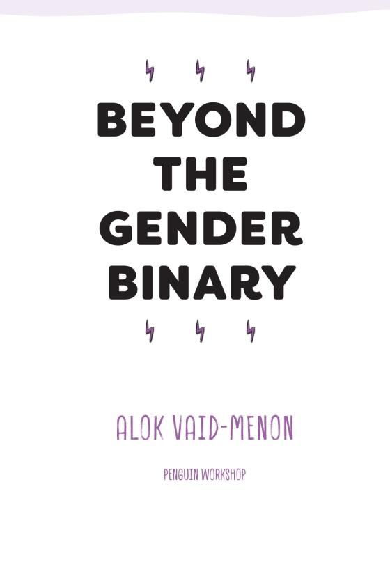 Beyond the Gender Binary by Alok VaidMenon 9780593094655 Brightly Shop