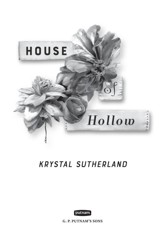 House of Hollow by Krystal Sutherland 9780593110348 Brightly Shop
