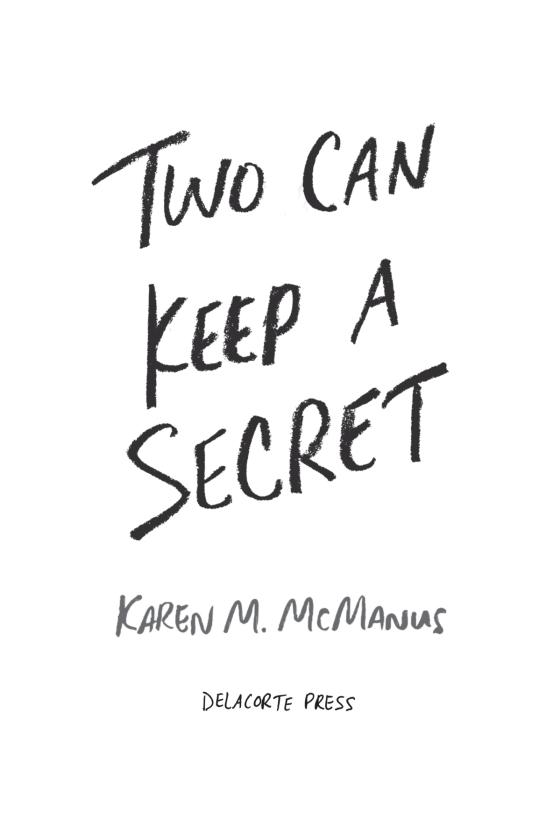 Two Can Keep a Secret by Karen M. McManus 9781524714727 Brightly Shop
