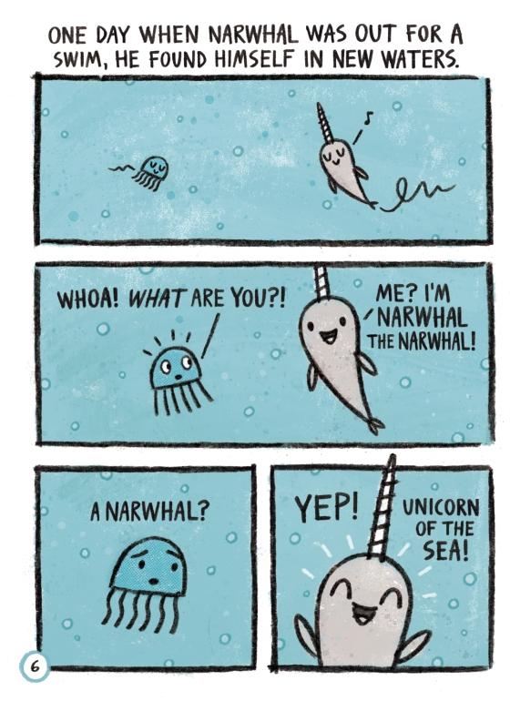 Narwhal Unicorn of the Sea! (A Narwhal and Jelly Book 1) by Ben