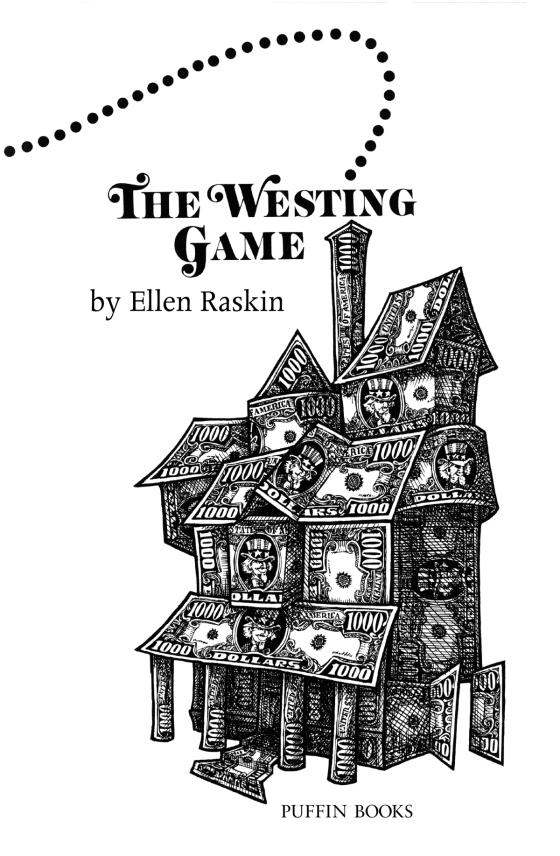 The Westing Game by Ellen Raskin 9780451480989 Brightly Shop