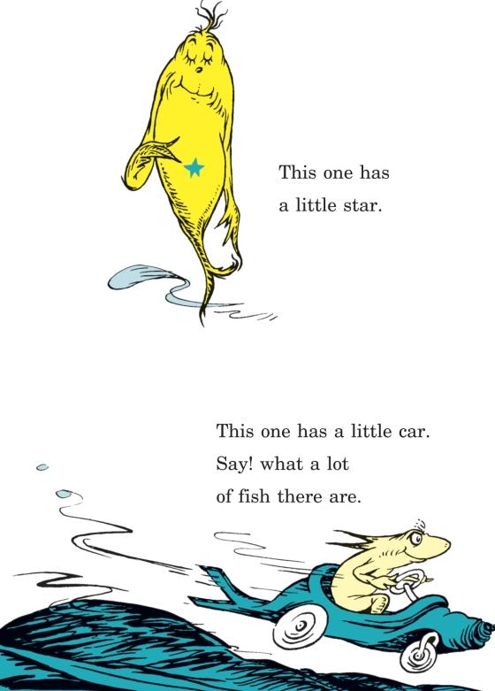 One Fish Two Fish Red Fish Blue Fish by Dr. Seuss 9780394800134