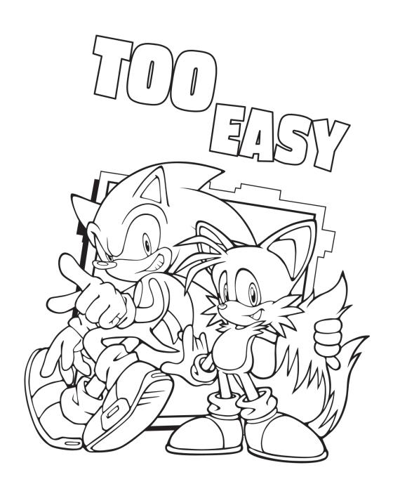 Sonic the Hedgehog The Official Coloring Book by Penguin Young Readers