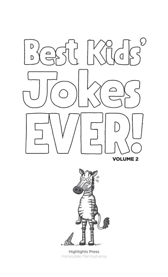 Best Kids' Jokes Ever! Volume 2 9781684372430 Brightly Shop
