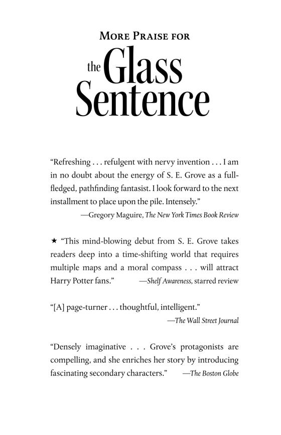 The Glass Sentence by S. E. Grove 9780142423660 Brightly Shop