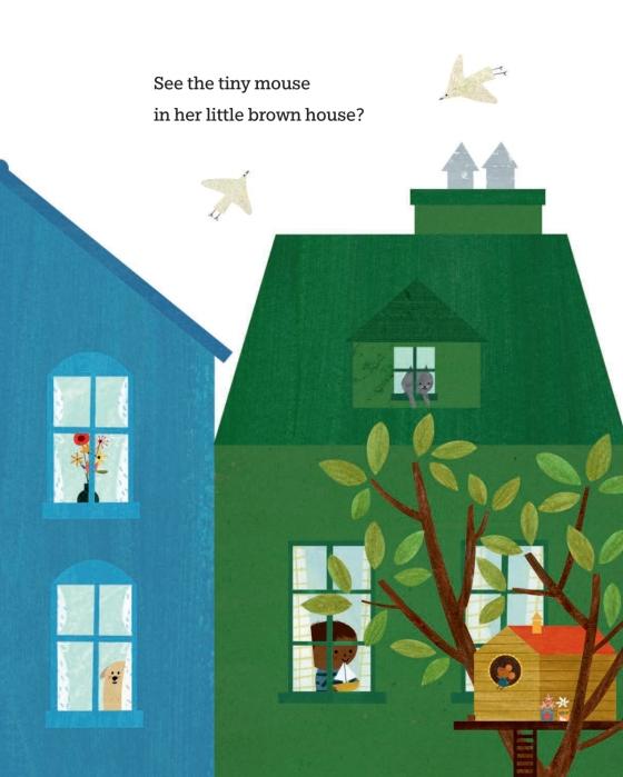 Red House, Tree House, Little Bitty Brown Mouse by Jane Godwin