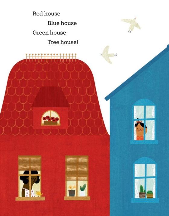 Red House, Tree House, Little Bitty Brown Mouse by Jane Godwin