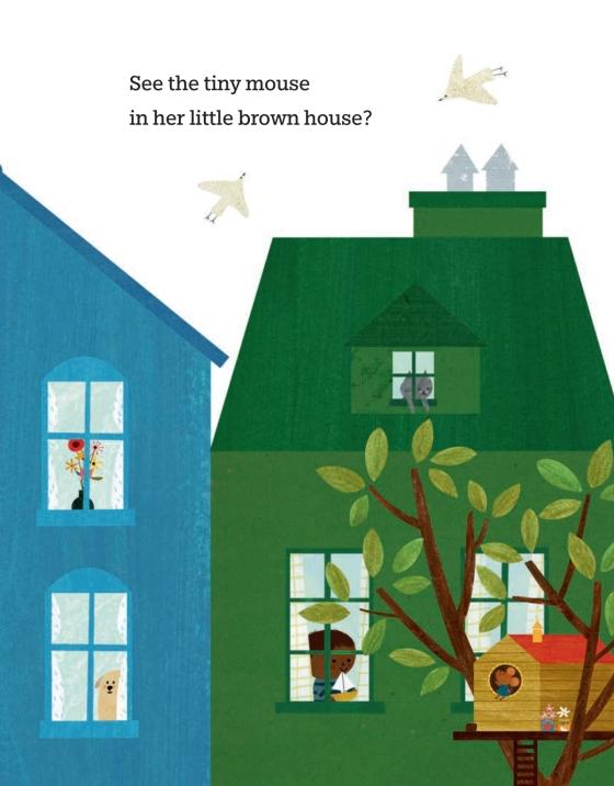 Red House, Tree House, Little Bitty Brown Mouse by Jane Godwin