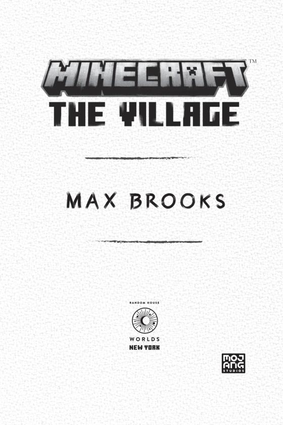 Minecraft The Village by Max Brooks 9780593159187 Brightly Shop
