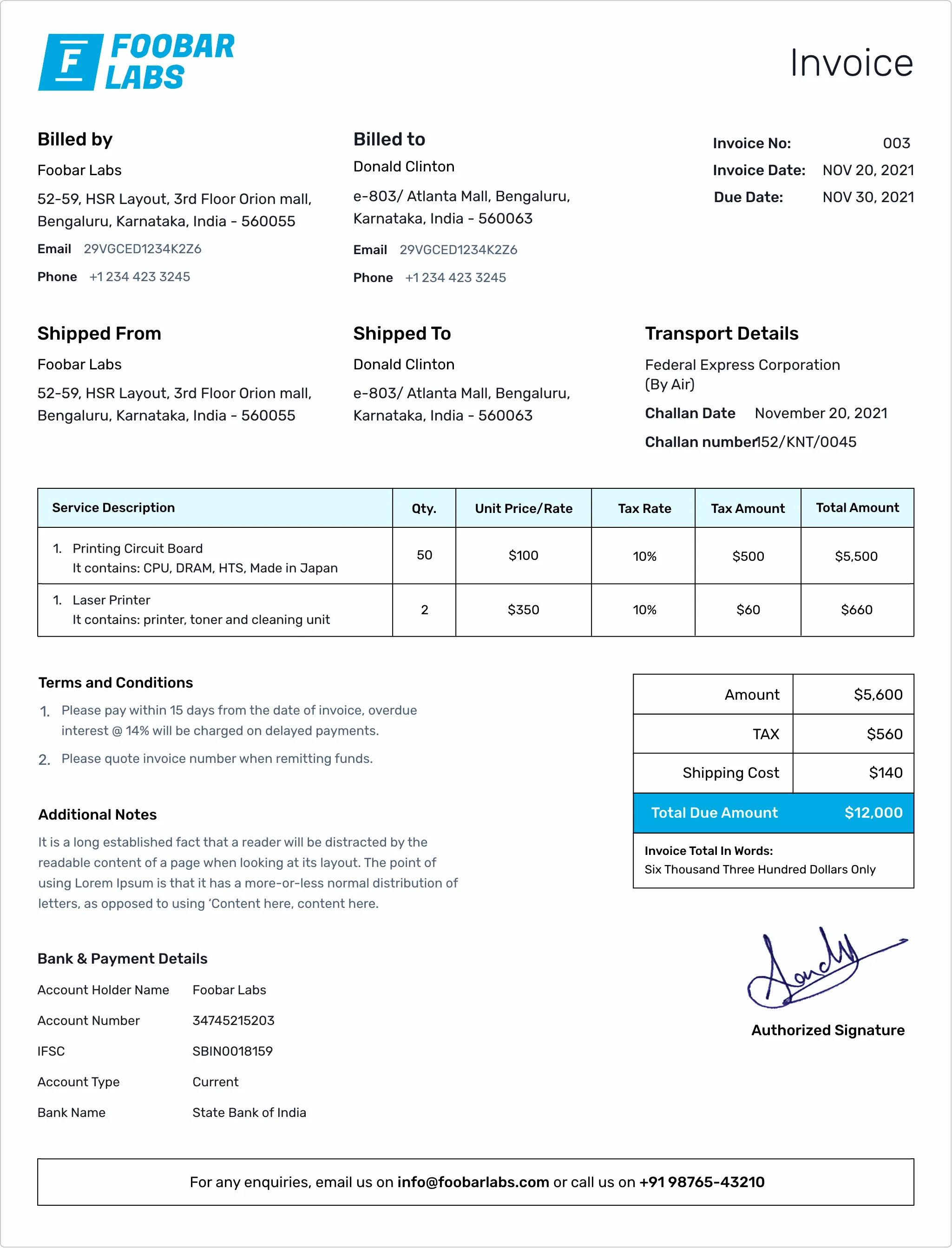 GST Bill Format & GST Invoice Maker GST Bill Online Refrens