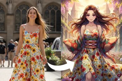 Free AI Demon Slayer Filter: Transform Photo into Anime