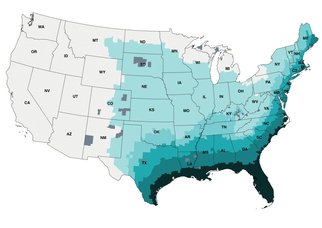 Multnomah County, OR Hurricane Map and Climate Risk Report First Street