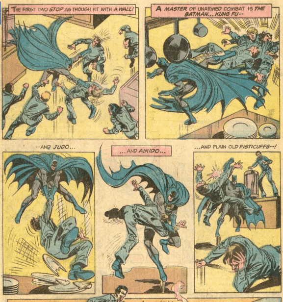 BAM! POW! ZAP! Holy MMA Batman! The Martial Arts of the Dark Knight