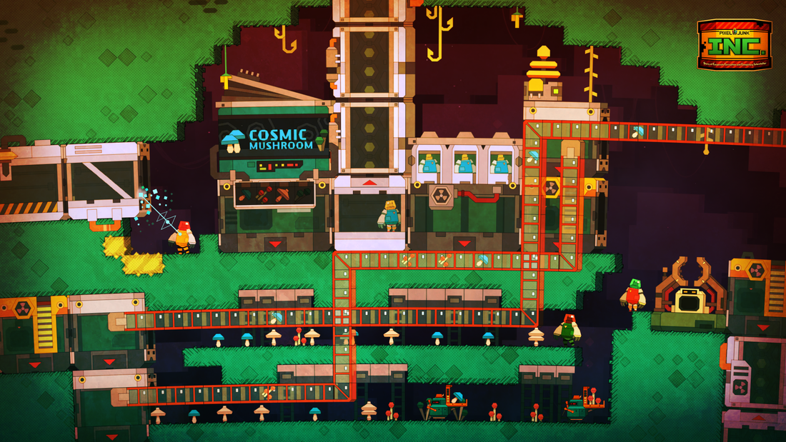 PixelJunk Inc. is a madeforSteam Rube Goldberg simulator Polygon