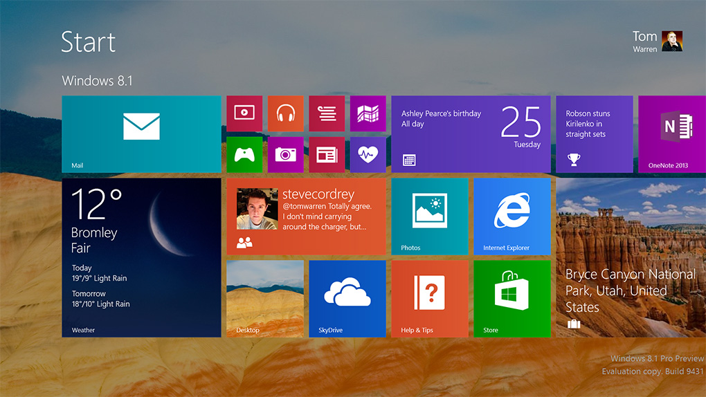 Windows 8.1 a first look at what Microsoft is changing The Verge