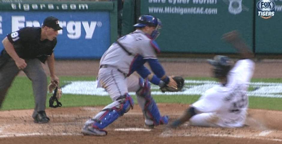 Tigers 7, Rangers 2 Offense explodes, seven runs in first two innings