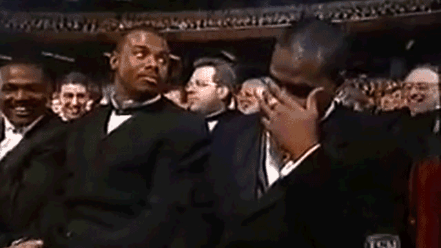 Norm Macdonald and Ken Griffey Jr. at the ESPYs Lookout Landing
