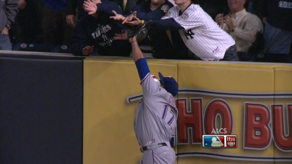 PHOTO Possible Fan Interference On Robinson Cano Home Run