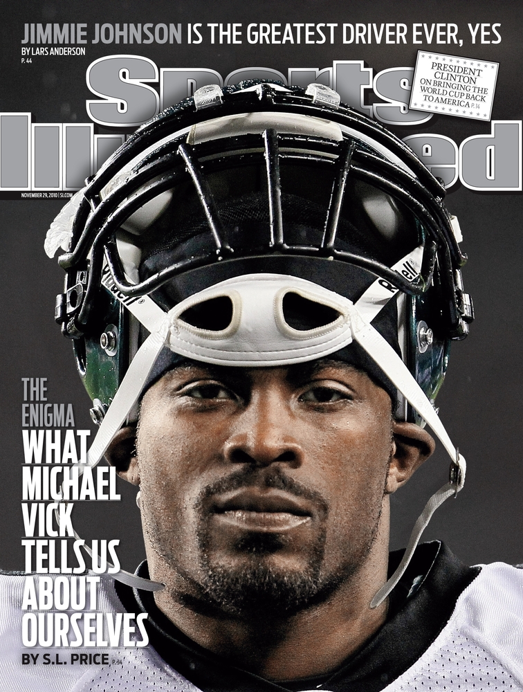 Michael Vick Makes The Cover Of This Week's Sports Illustrated SB