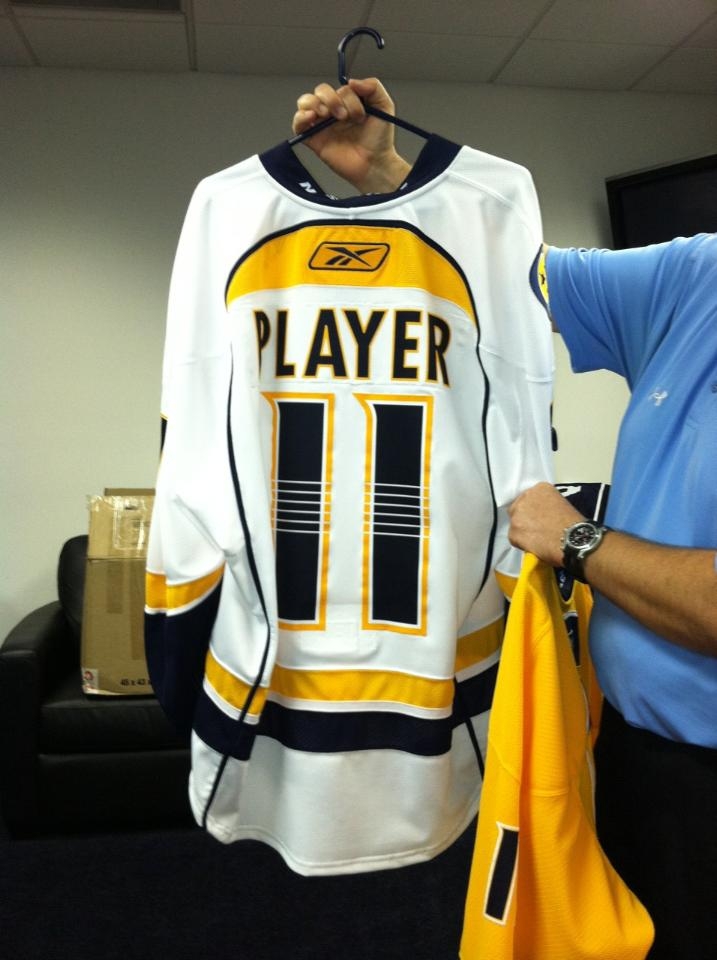 Our First Look At The New Nashville Predators Jerseys? On the Forecheck