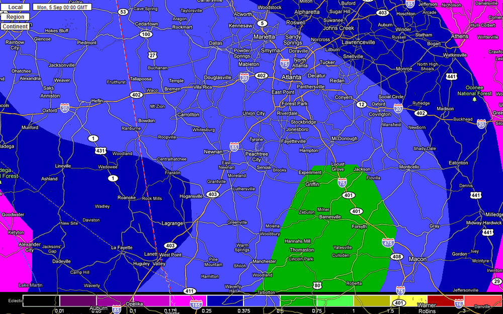 Atlanta Motor Speedway Race Day Weather Forecast Afternoon Update