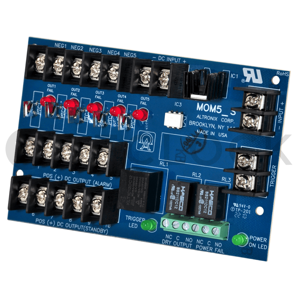 MOM5 Altronix Boards & Modules SECLOCK
