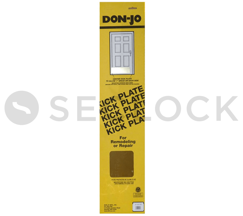 IP90 8X34 626 Don Jo Kick Plates SECLOCK