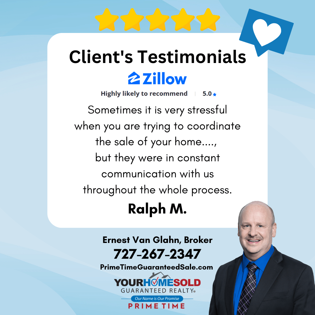 5Star Zillow Review is courtesy of Ralph M.