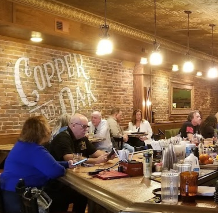 This musttry restaurant highlight is a hidden gem in Danville Kentucky Copper & Oak oozes