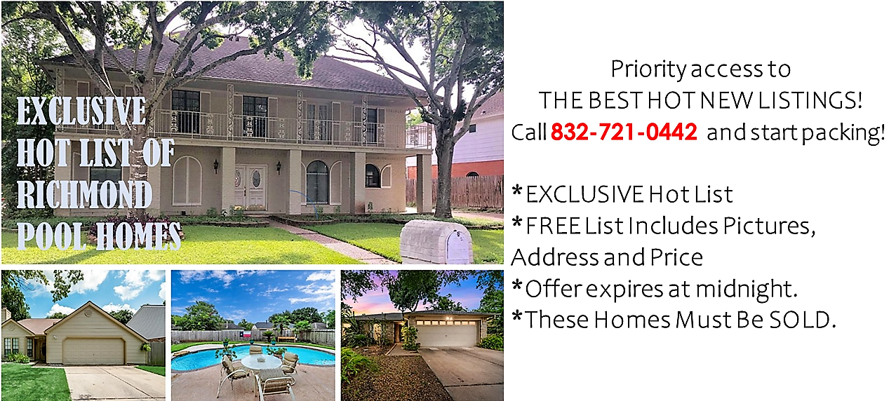 Richmond Pool Homes Hotlist