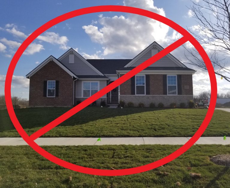 Reasons NOT to Buy a House