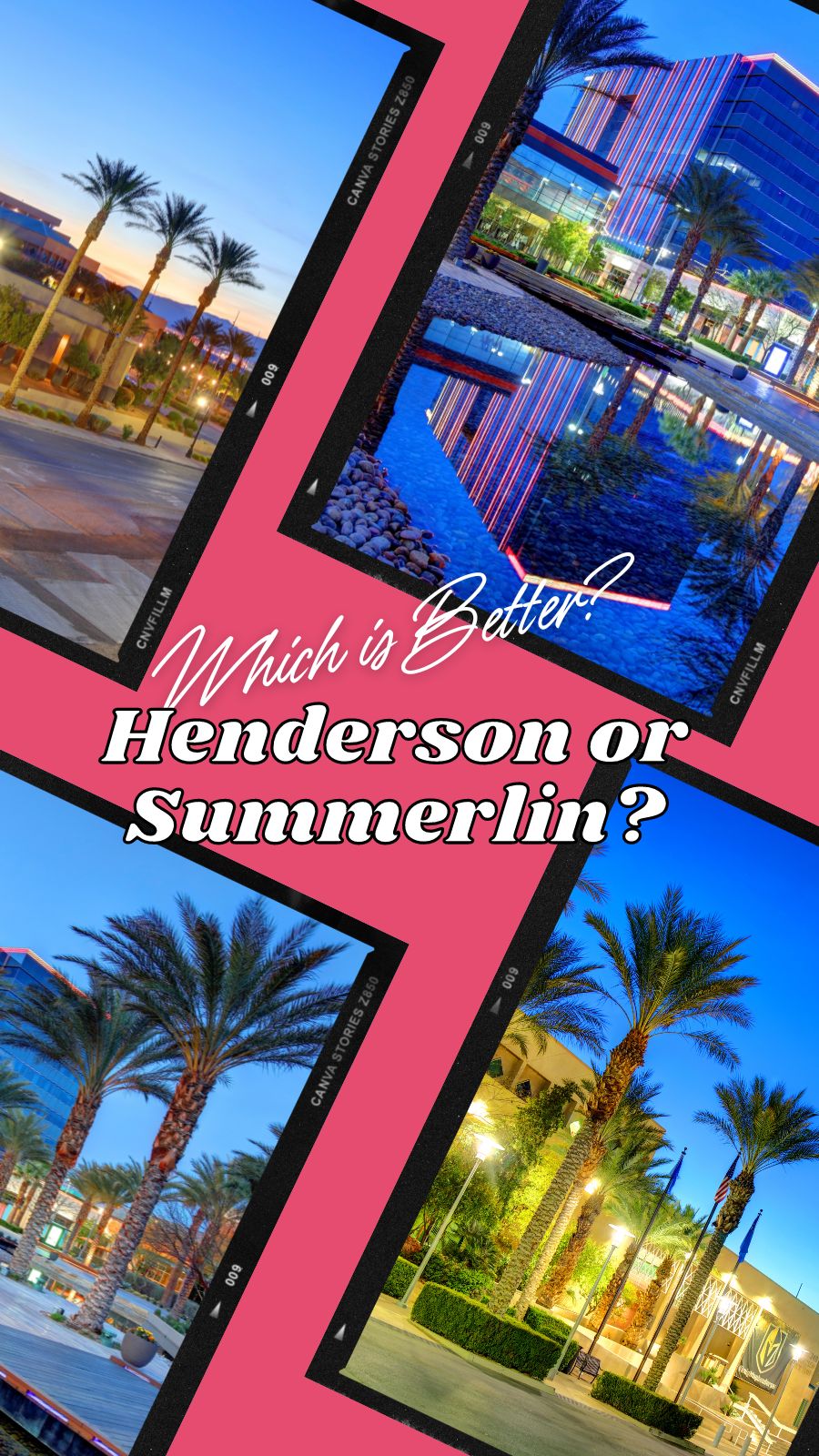 Henderson versus Summerlin A Full Comprehensive Guide 2024