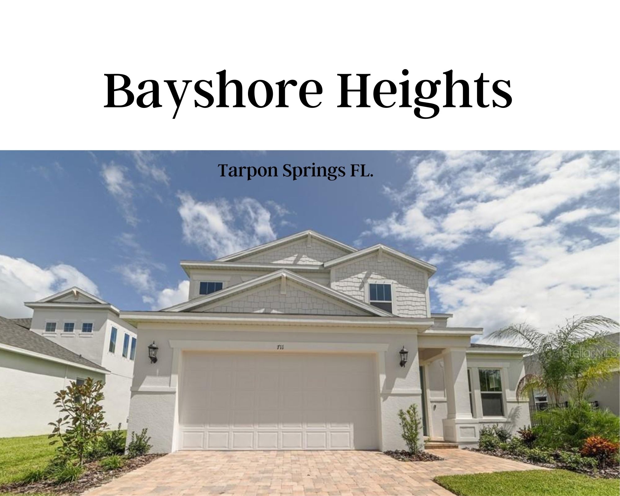 Bayshore Heights Tarpon Springs Real Estate Bayshore Heights Homes