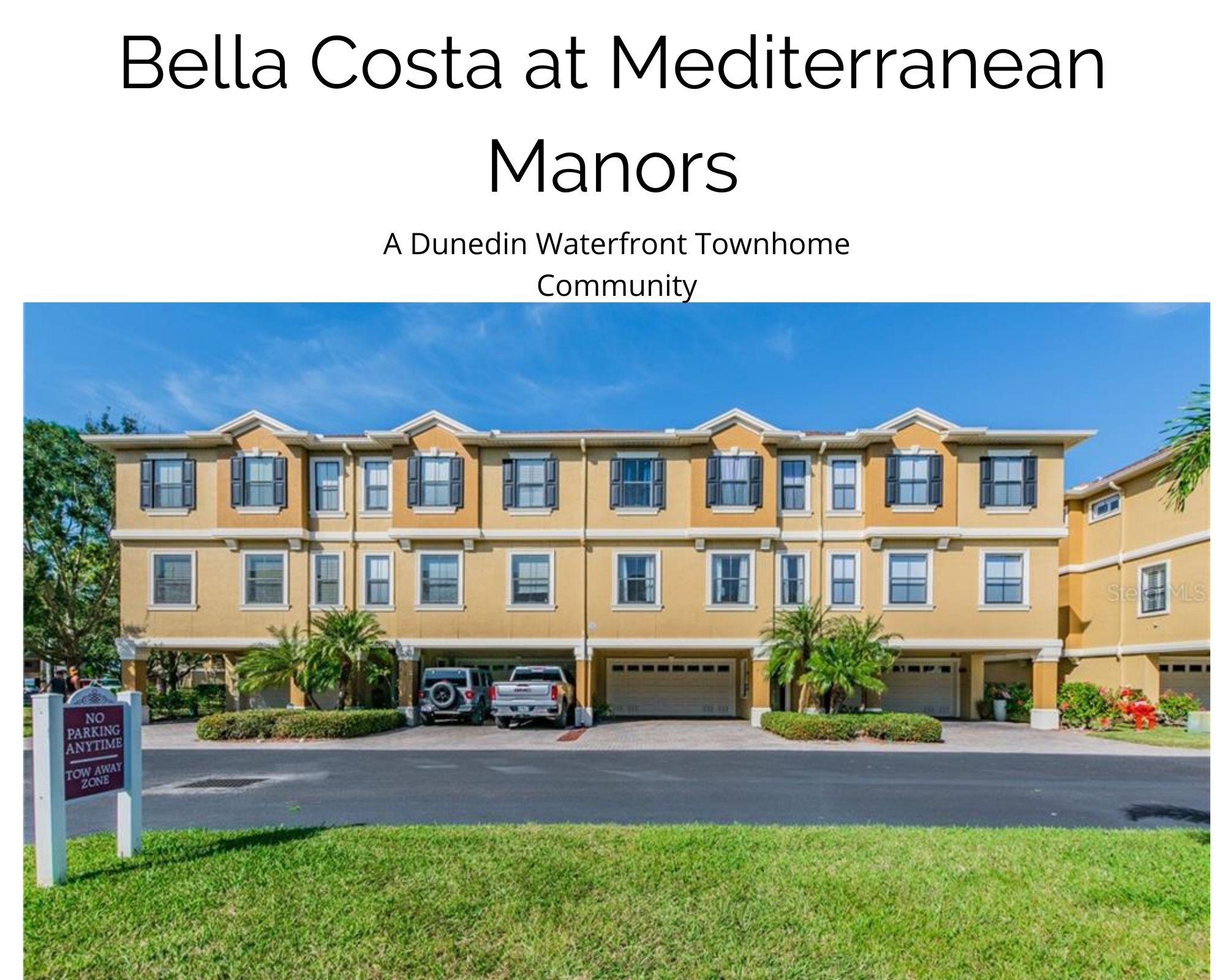 Bella Costa At Mediterranean Manors Dunedin FL Real Estate Dunedin