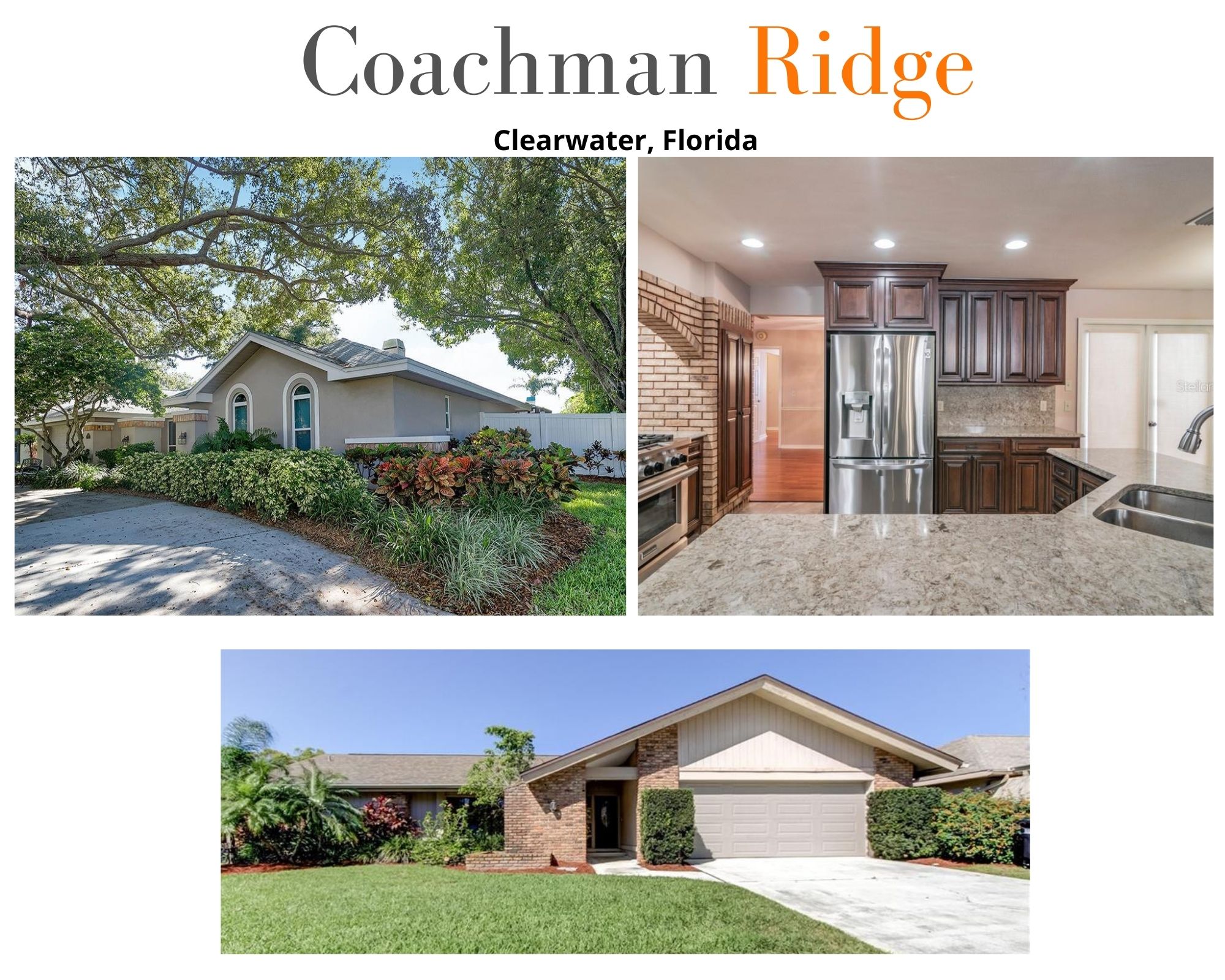 Coachman Ridge Homes For Sale In Clearwater FL